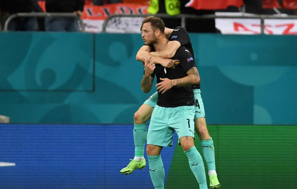 奥地利战胜北马其顿，实现主场三连胜的简单介绍