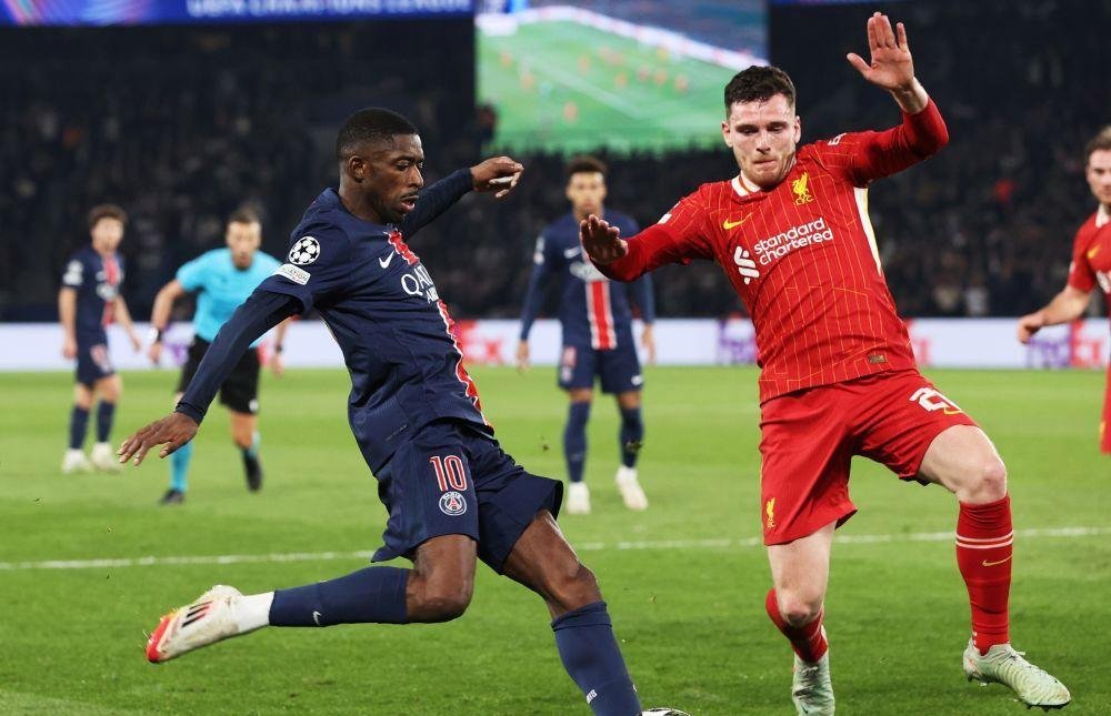 巴黎圣日耳曼客场击败里昂，保持不败纪录