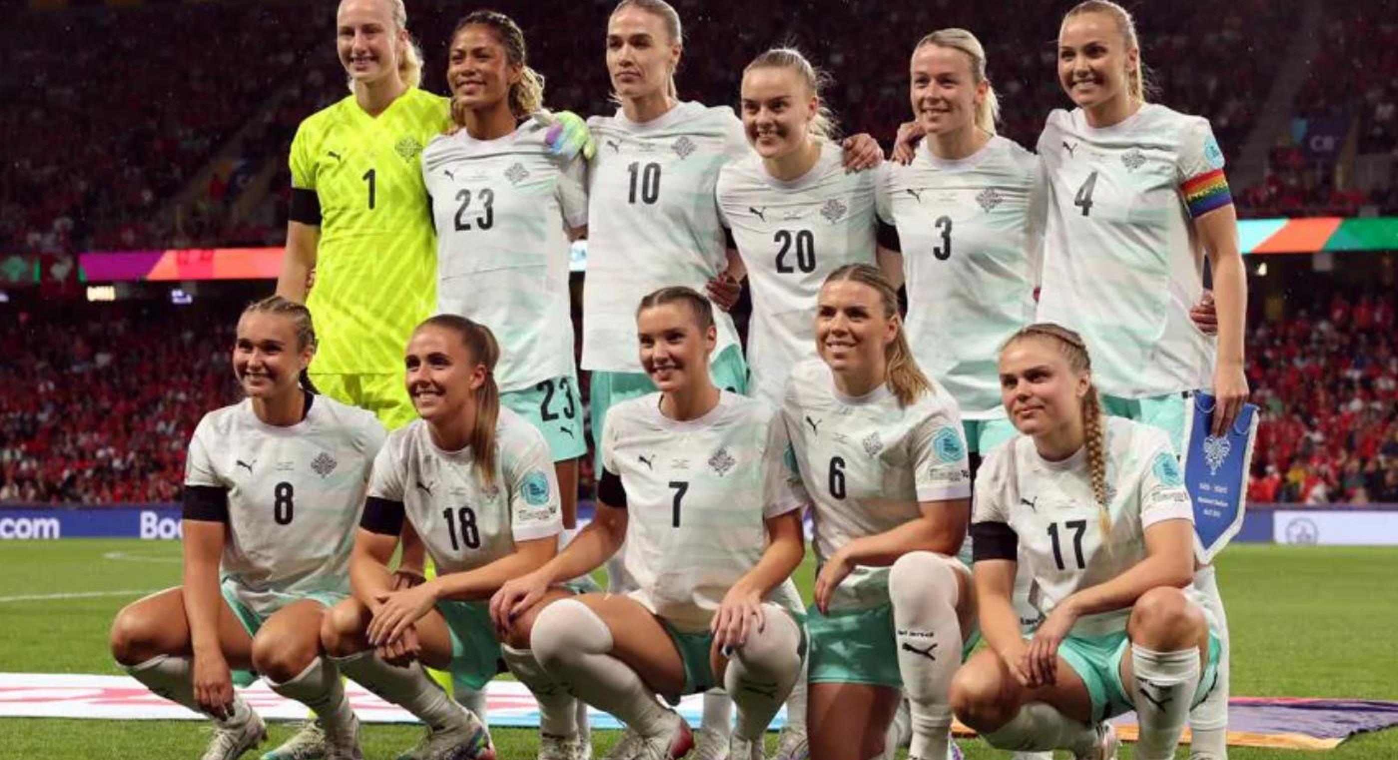 芬兰女足展现人格魅力，行走斗者路