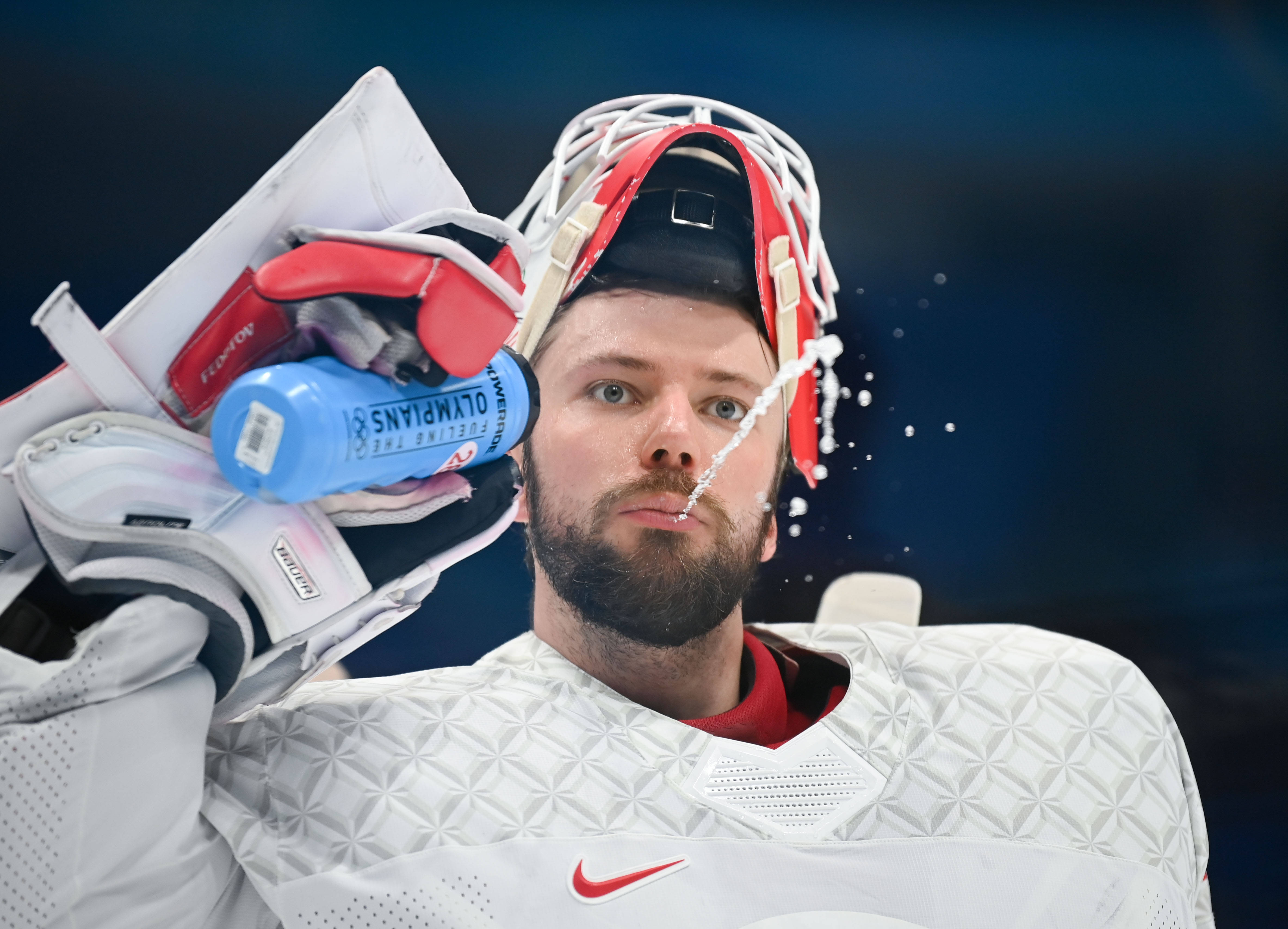 芬兰运动员在冰上表演项目中完美发挥